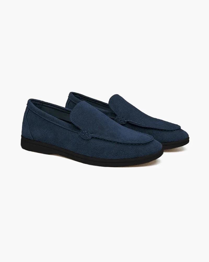 Premium Suede Loafers - Black Soles - Belfaire & Co.