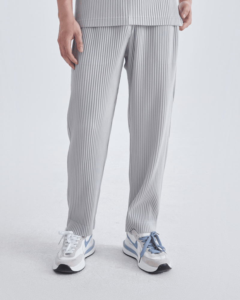 Ribbed Cotton Pantalon - Belfaire & Co.