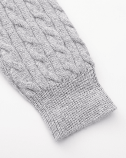 100% Cashmere Woven Half Zip - Belfaire & Co.