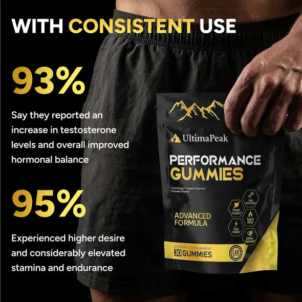 PERFOMANCE GUMIES. your 6-in-1 support.