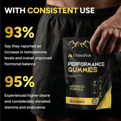 PERFOMANCE GUMIES. your 6-in-1 support.