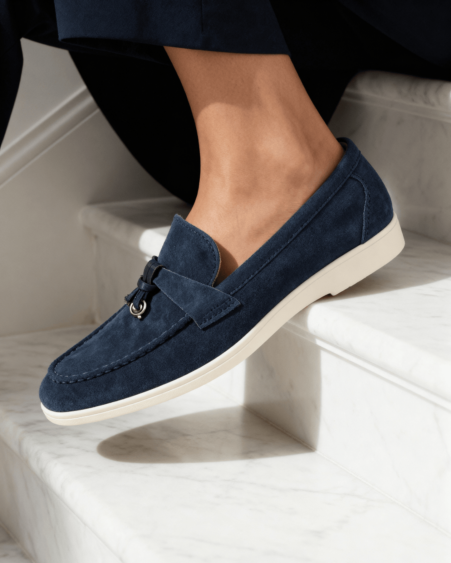 Belfaire Suede Lady Loafers - Belfaire & Co.