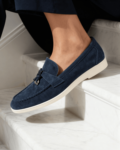 Belfaire Suede Lady Loafers - Belfaire & Co.
