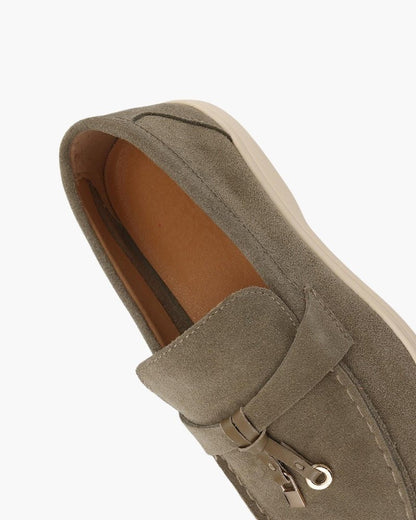 Belfaire Suede Lady Loafers - Belfaire & Co.
