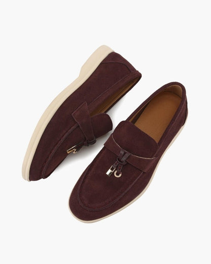 Belfaire Suede Lady Loafers - Belfaire & Co.