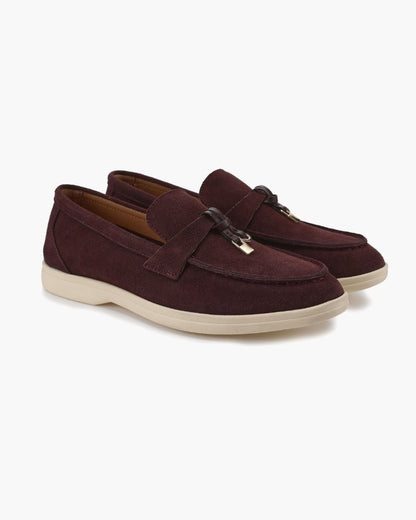 Belfaire Suede Lady Loafers - Belfaire & Co.