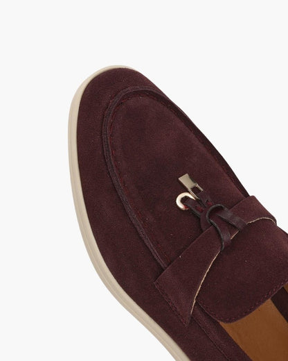 Belfaire Suede Lady Loafers - Belfaire & Co.