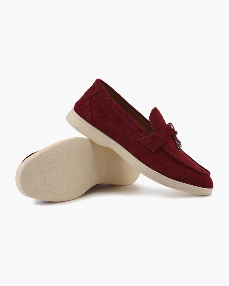 Belfaire Suede Lady Loafers - Belfaire & Co.