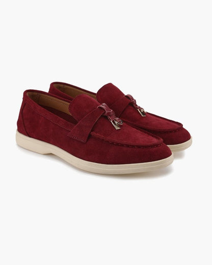 Belfaire Suede Lady Loafers - Belfaire & Co.