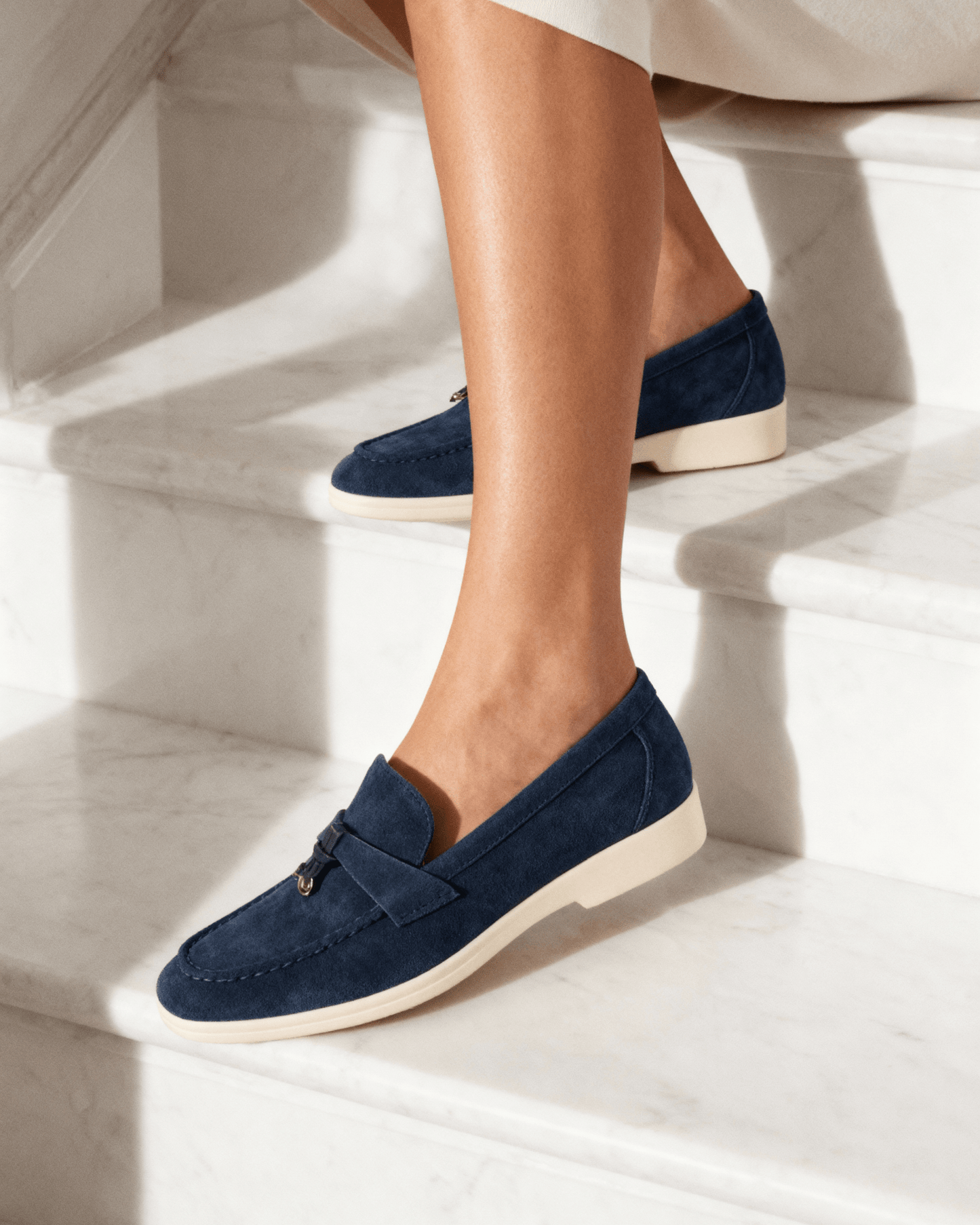 Belfaire Suede Lady Loafers - Belfaire & Co.