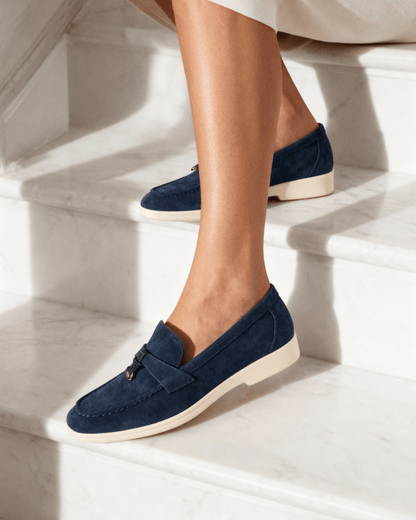 Belfaire Suede Lady Loafers - Belfaire & Co.