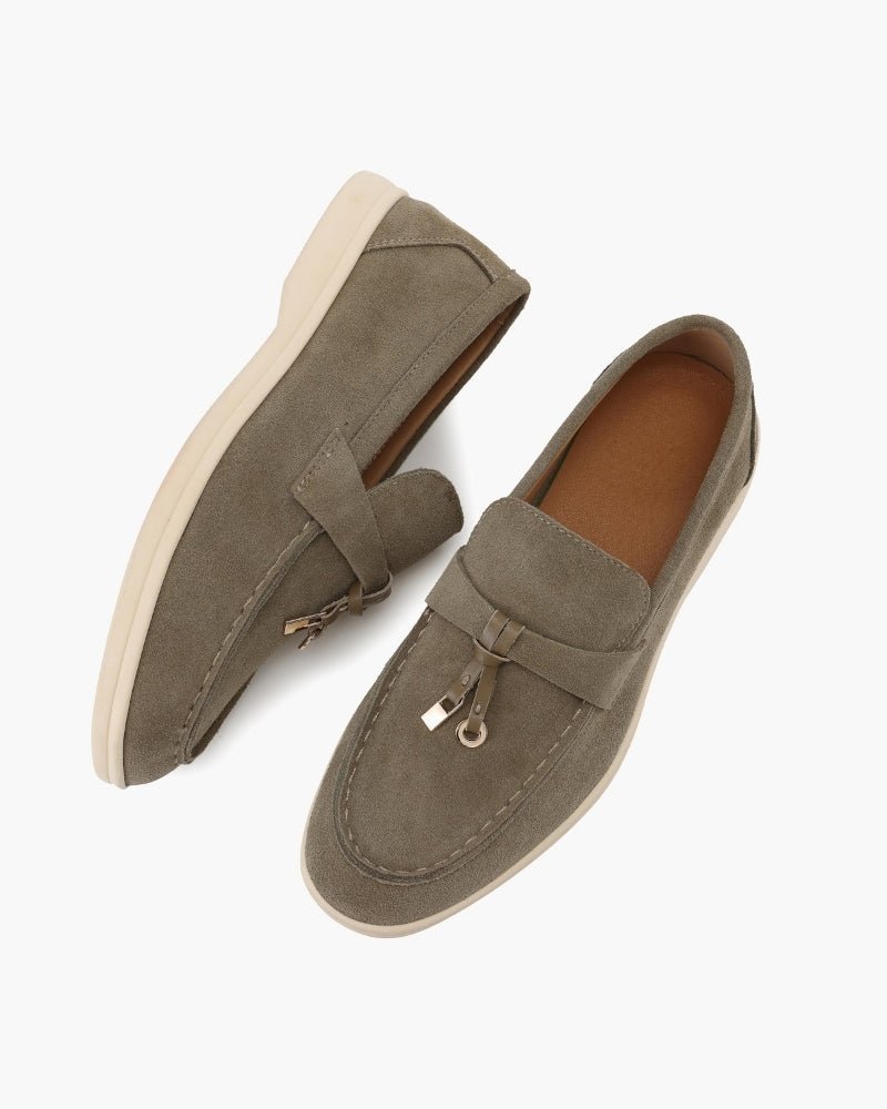 Belfaire Suede Lady Loafers - Belfaire & Co.