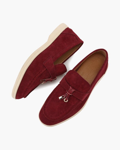Belfaire Suede Lady Loafers - Belfaire & Co.