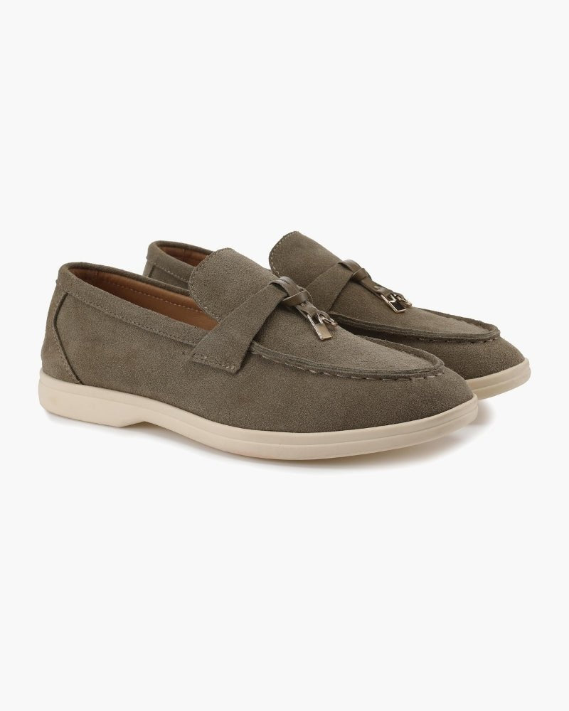 Belfaire Suede Lady Loafers - Belfaire & Co.
