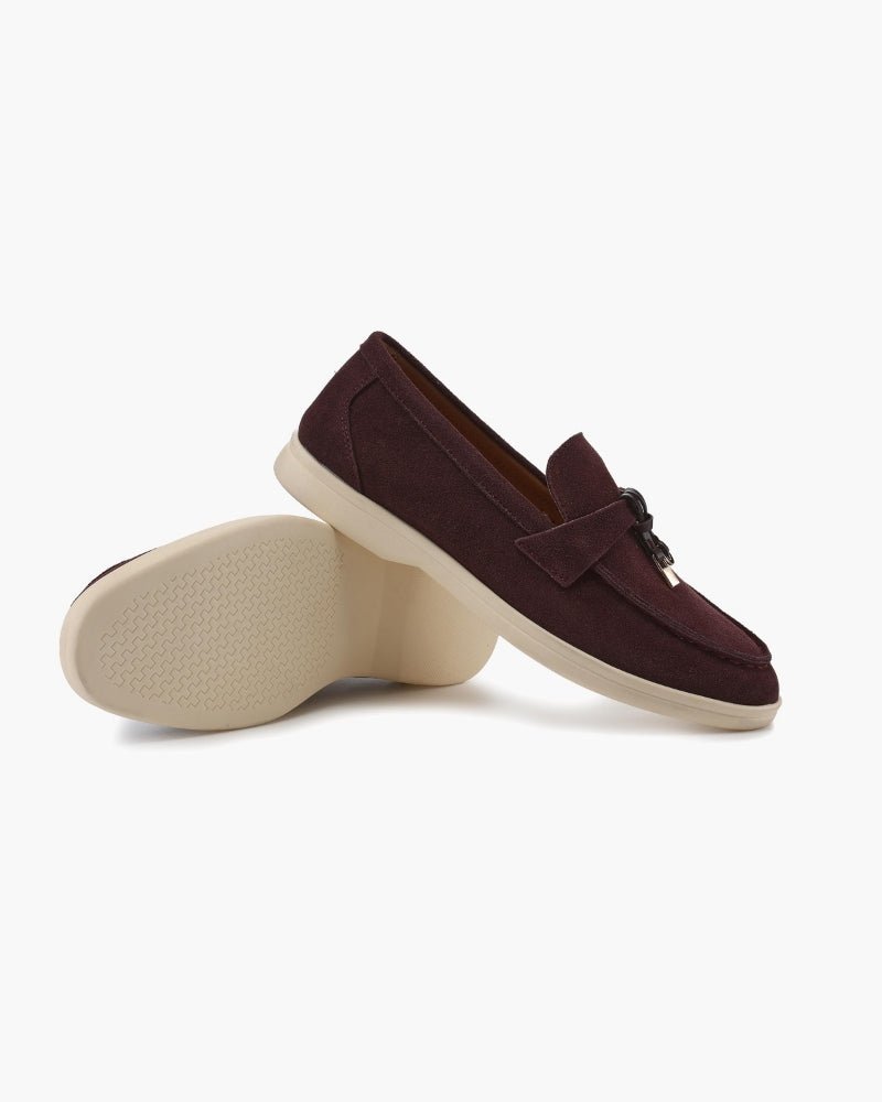 Belfaire Suede Lady Loafers - Belfaire & Co.
