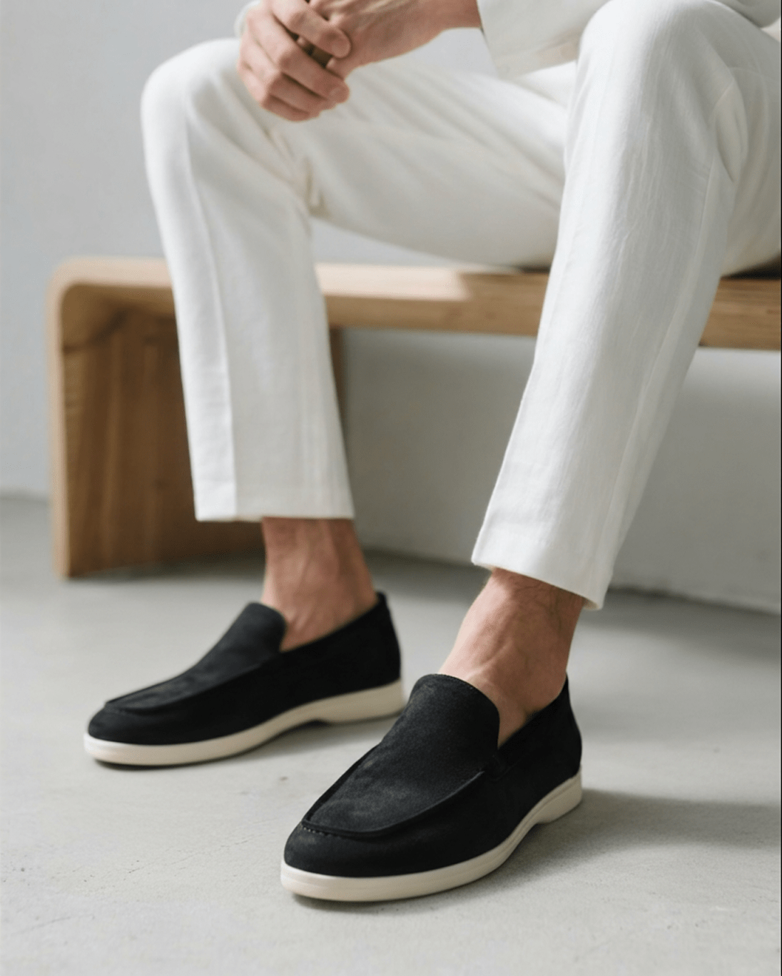 Belfaire Suede Loafers - Belfaire & Co.