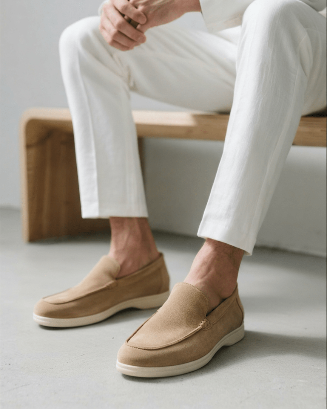 Belfaire Suede Loafers - Belfaire & Co.