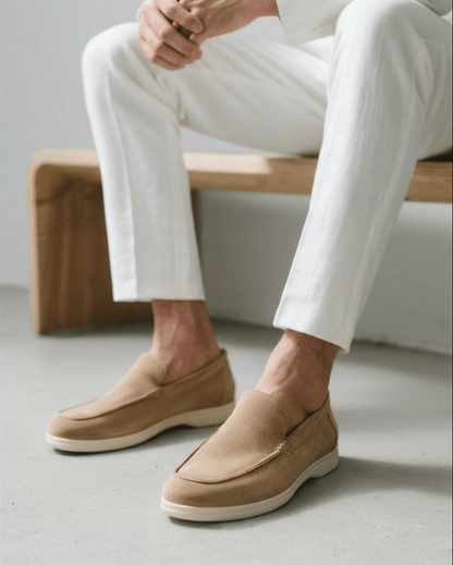 Belfaire Suede Loafers - Belfaire & Co.