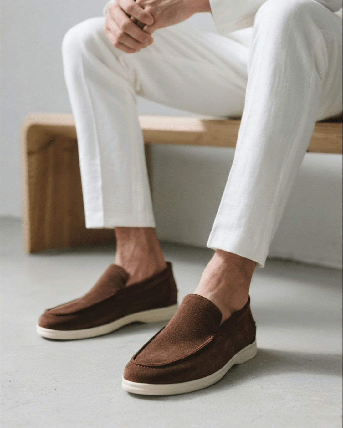 Belfaire Suede Loafers - Belfaire & Co.