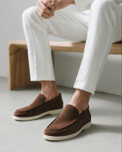 Belfaire Suede Loafers - Belfaire & Co.