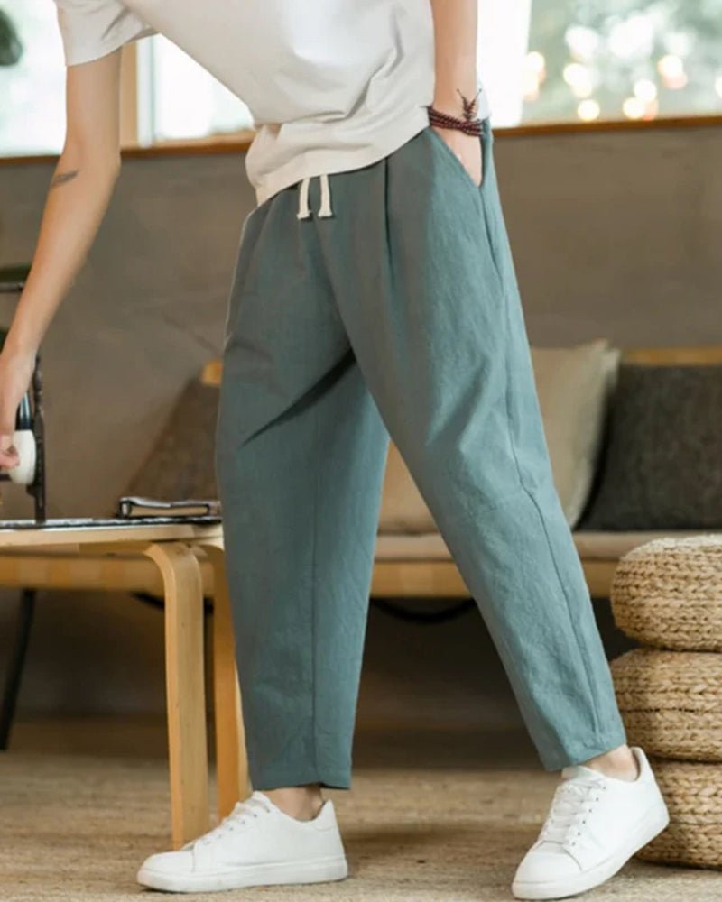 Cancun Cotton Pantalon - Belfaire & Co.
