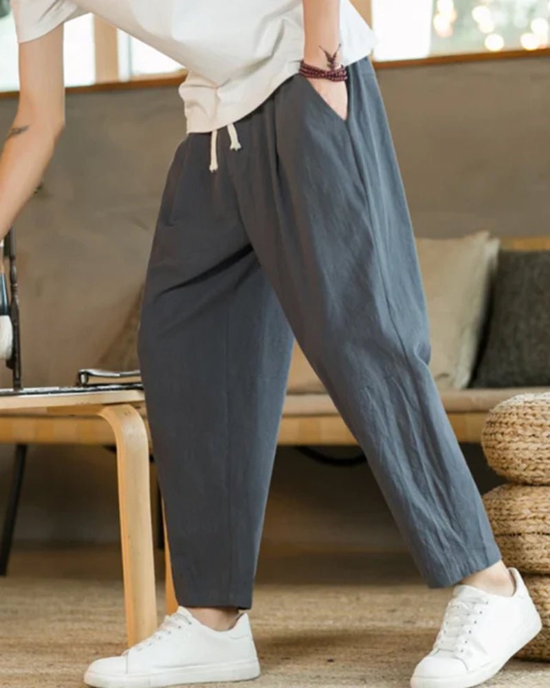 Cancun Cotton Pantalon - Belfaire & Co.