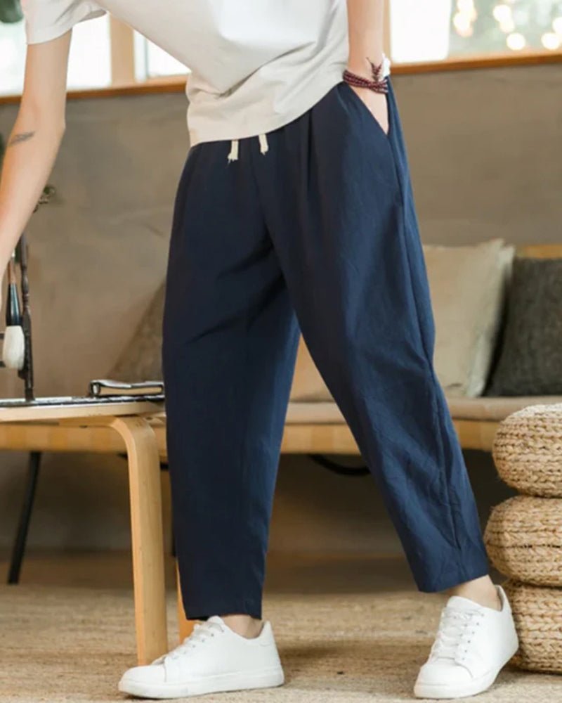 Cancun Cotton Pantalon - Belfaire & Co.
