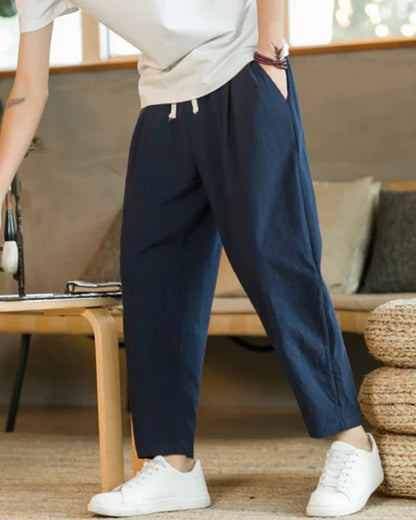 Cancun Cotton Pantalon - Belfaire & Co.