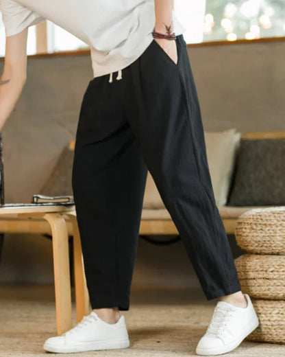 Cancun Cotton Pantalon - Belfaire & Co.