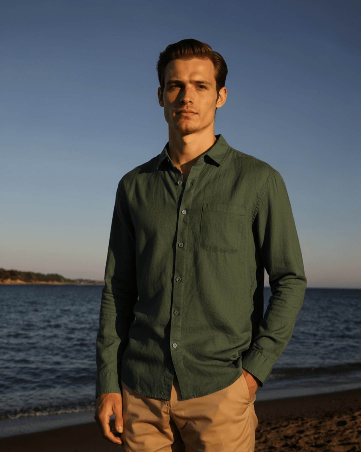 Cape Town - 100% Linen Shirt - Belfaire & Co.