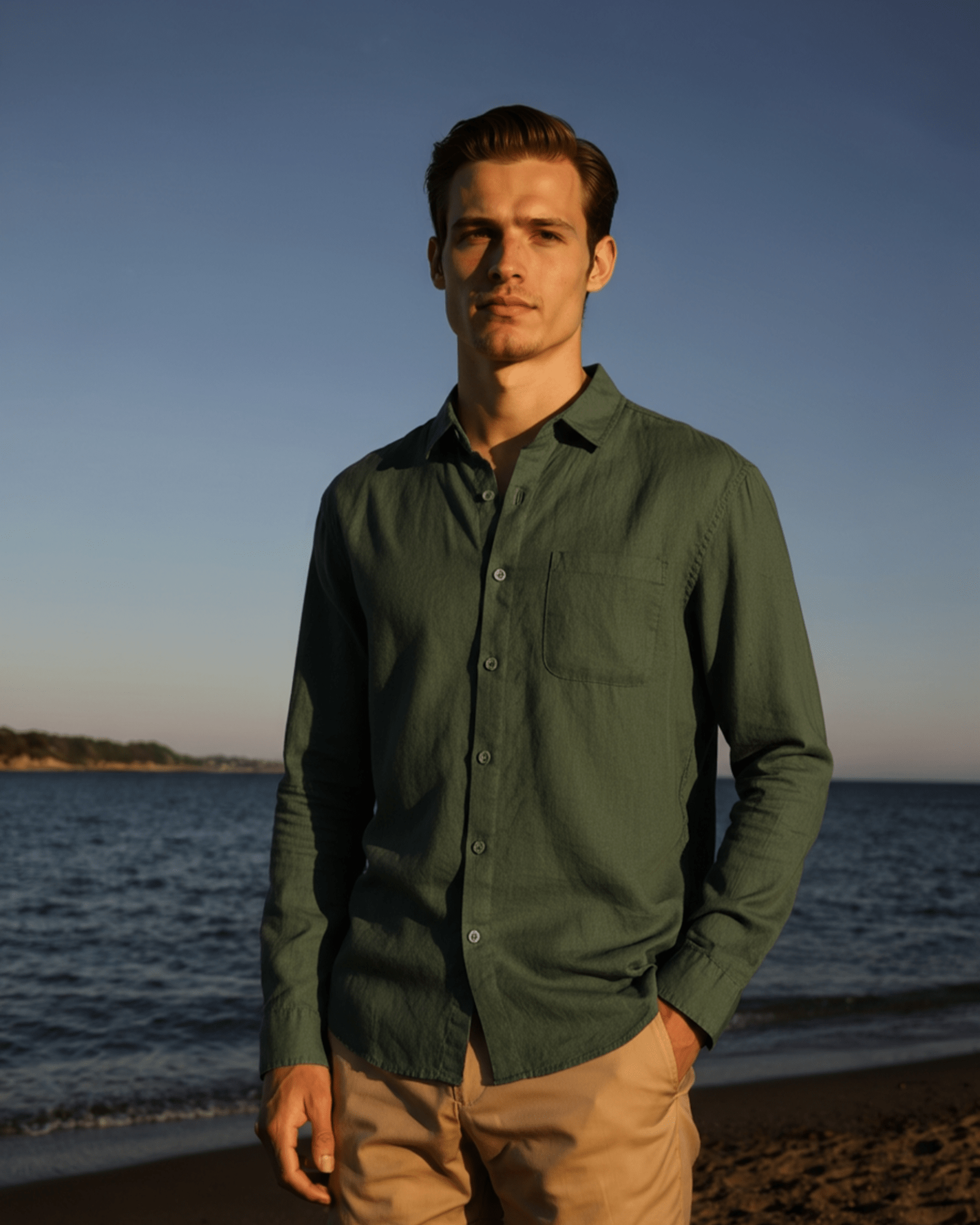 Cape Town - 100% Linen Shirt - Belfaire & Co.