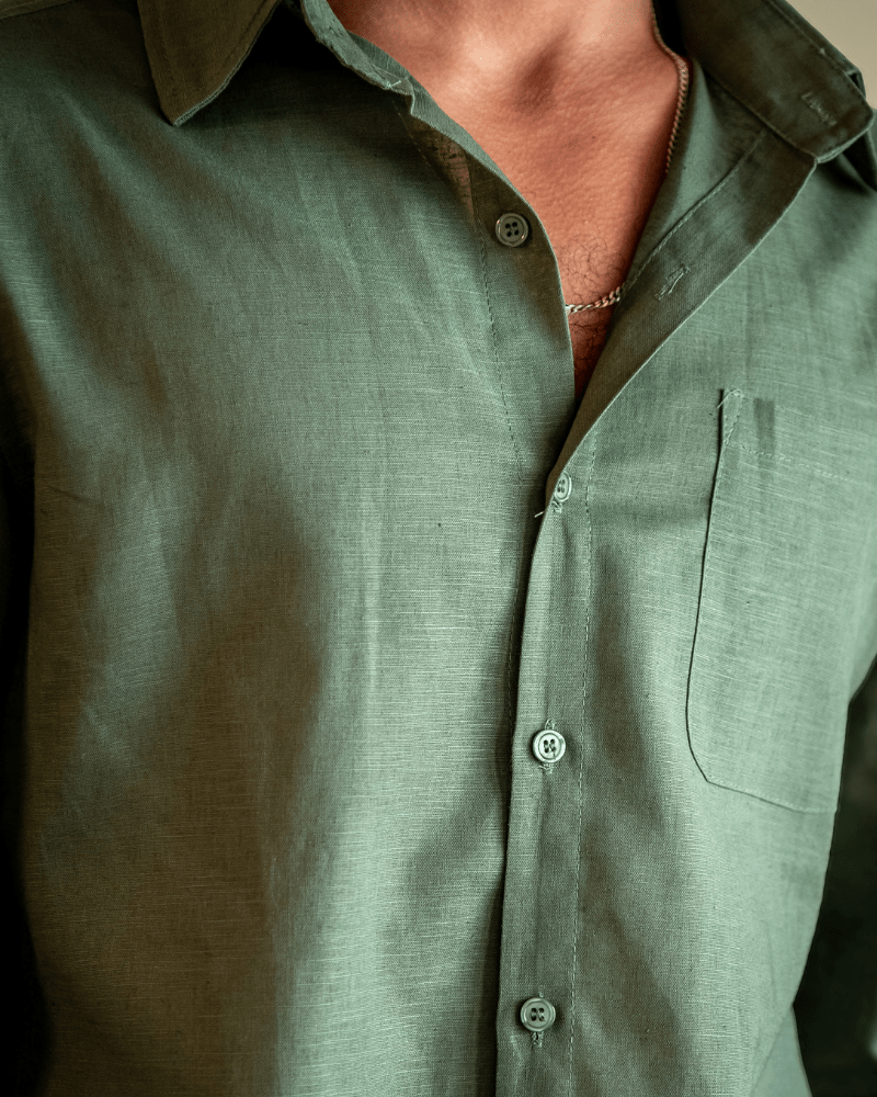Cape Town - 100% Linen Shirt - Belfaire & Co.