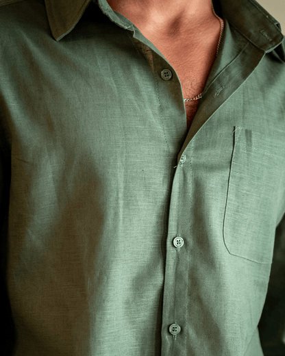 Cape Town - 100% Linen Shirt - Belfaire & Co.
