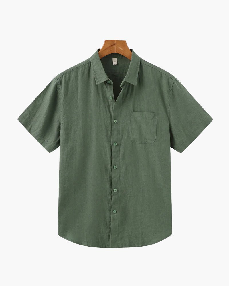 Cape Town - Linen Shirt (Shortsleeve) - Belfaire & Co.