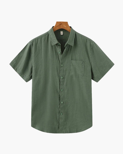 Cape Town - Linen Shirt (Shortsleeve) - Belfaire & Co.