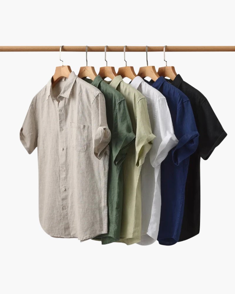 Cape Town - Linen Shirt (Shortsleeve) - Belfaire & Co.