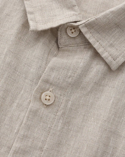Cape Town - Linen Shirt (Shortsleeve) - Belfaire & Co.