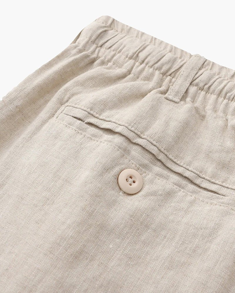 Casablanca - Premium Linen Shorts - Belfaire & Co.