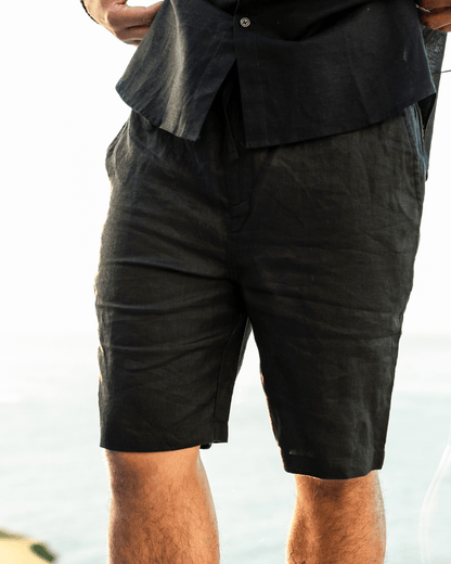 Casablanca - Premium Linen Shorts - Belfaire & Co.