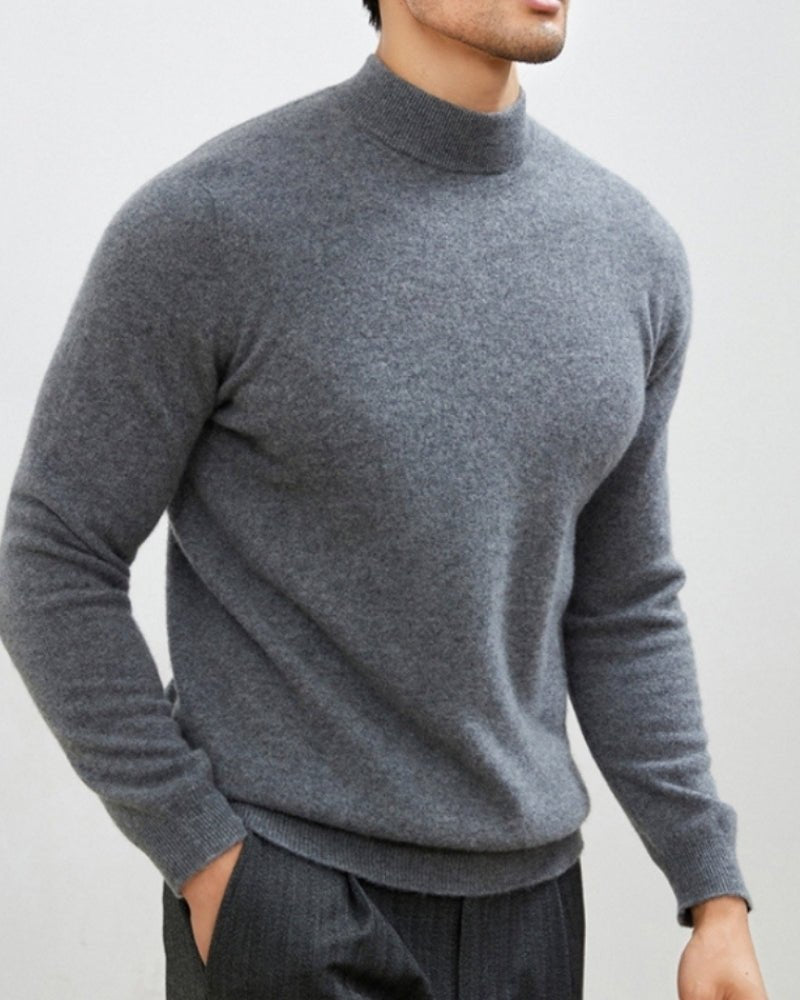 Cashmere Wool Turtleneck - Belfaire & Co.