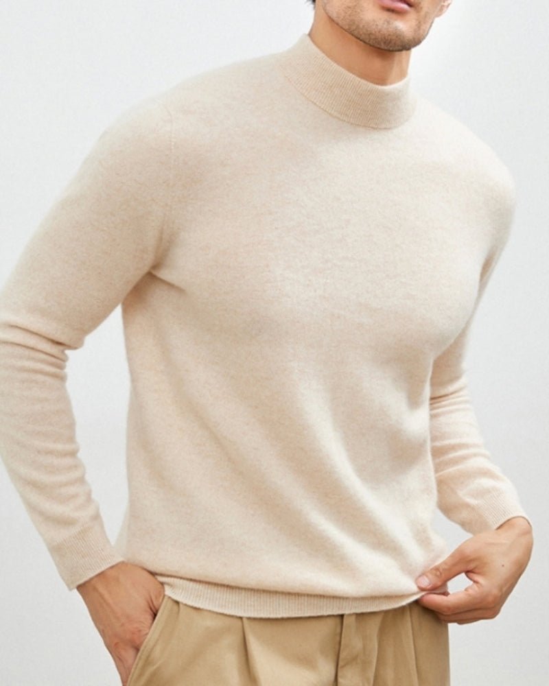Cashmere Wool Turtleneck - Belfaire & Co.