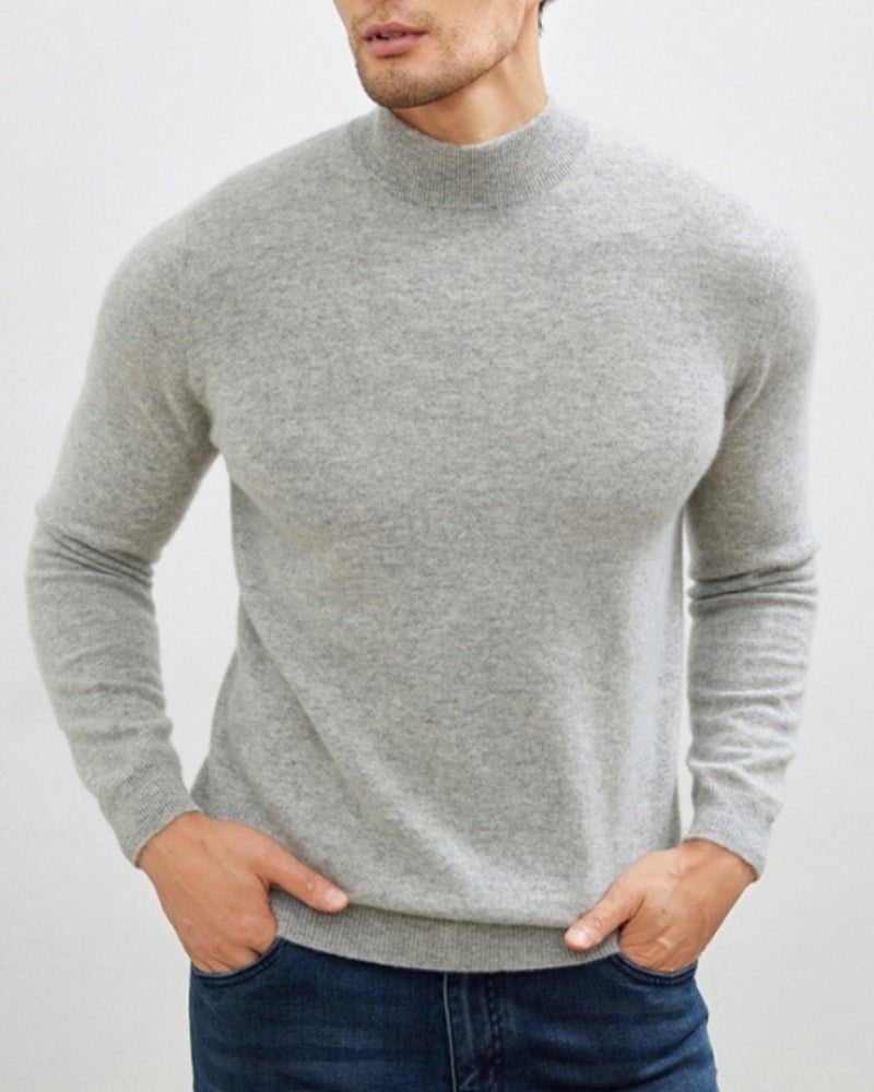 Cashmere Wool Turtleneck - Belfaire & Co.