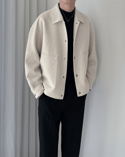 Classic Waffle Textured Overshirt - Belfaire & Co.
