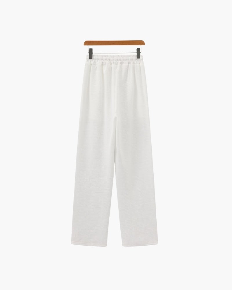 Cotton Polo & Pantalon Set - Belfaire & Co.