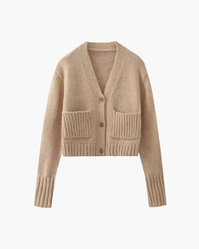 Cozy Knit Pocket Cardigan - Belfaire & Co.