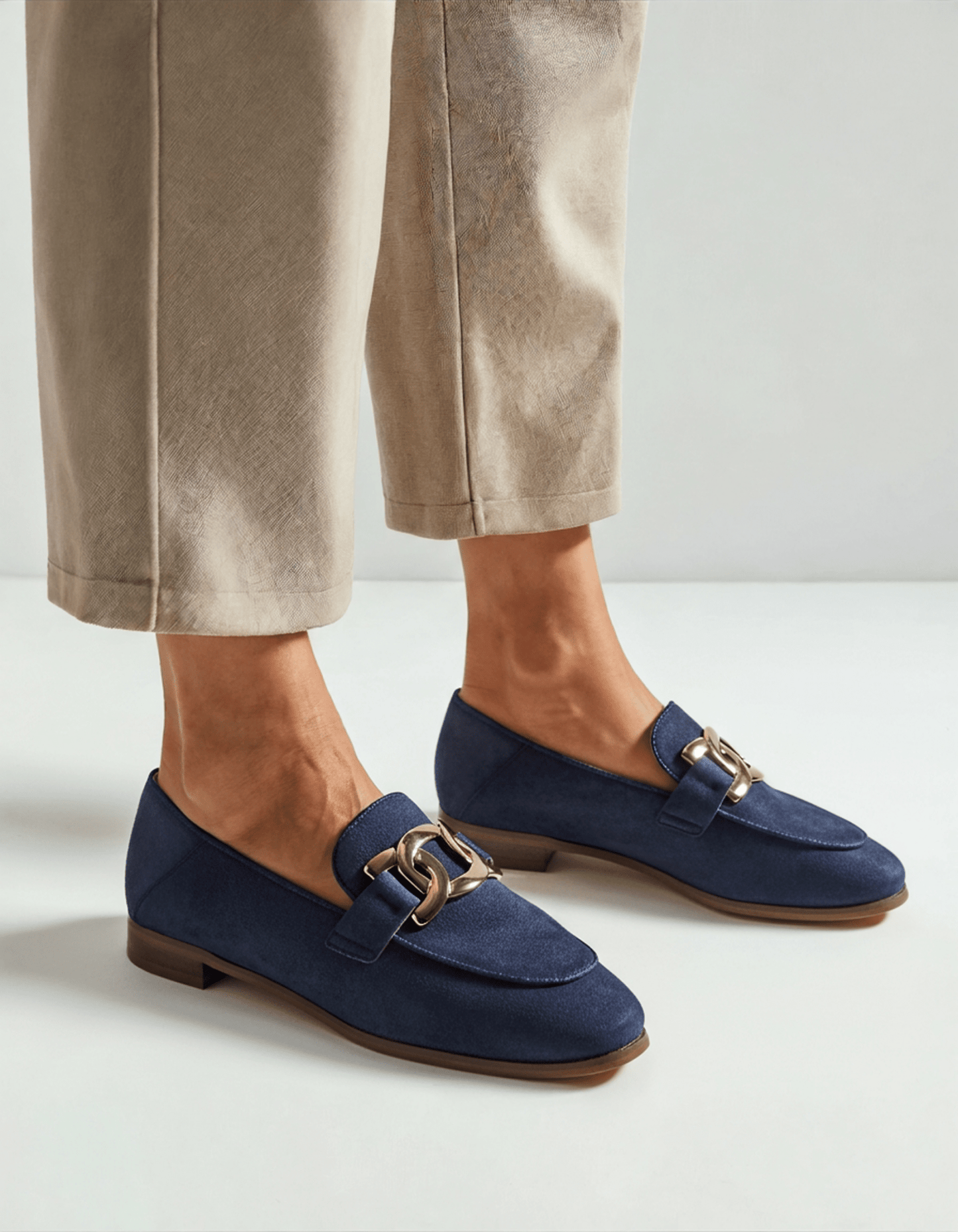 Duchess Loafers Suede - Belfaire & Co.