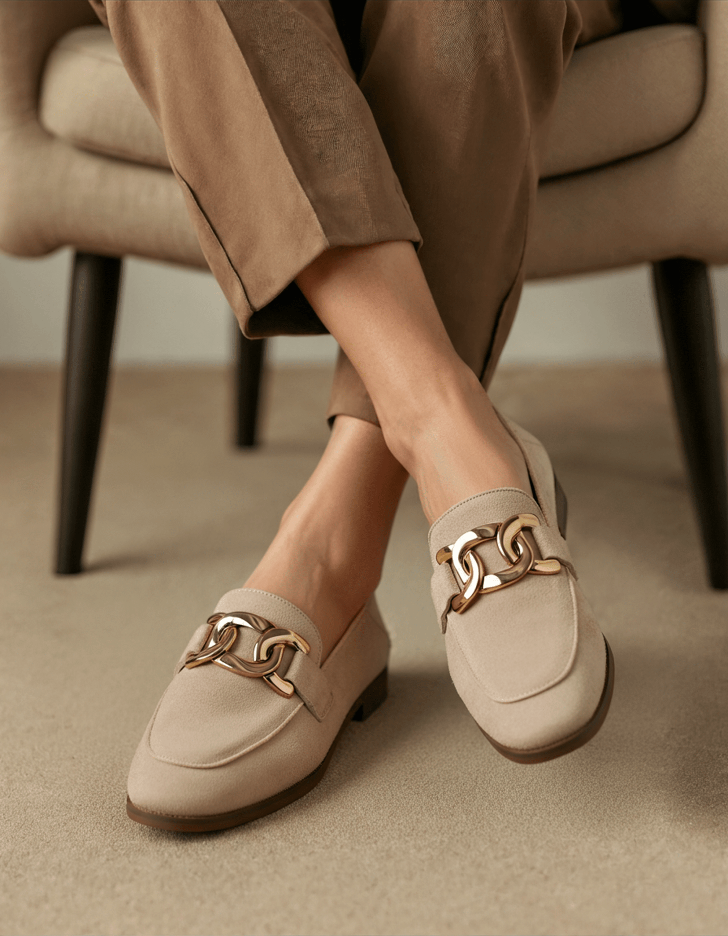 Duchess Loafers Suede - Belfaire & Co.