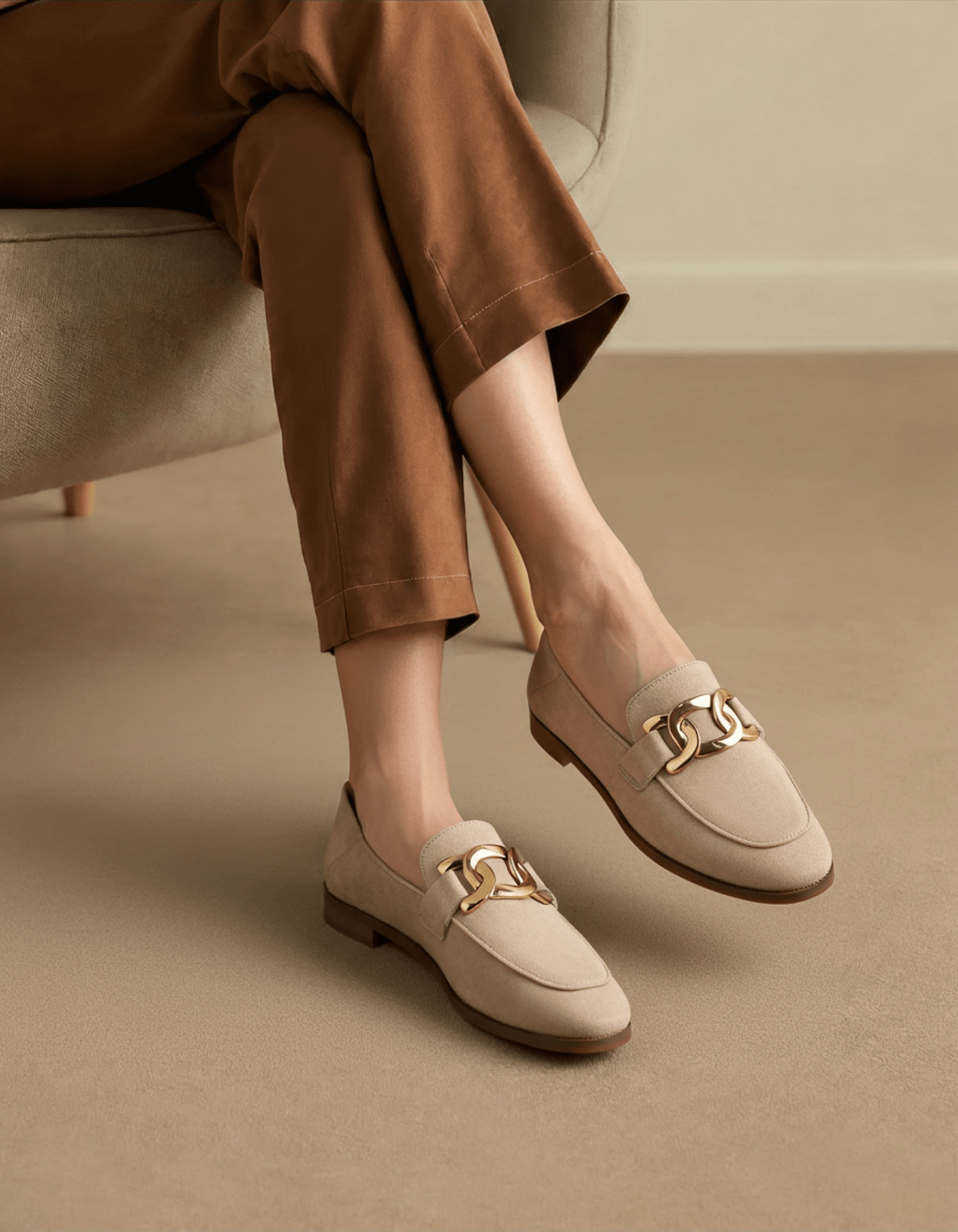 Duchess Loafers Suede - Belfaire & Co.