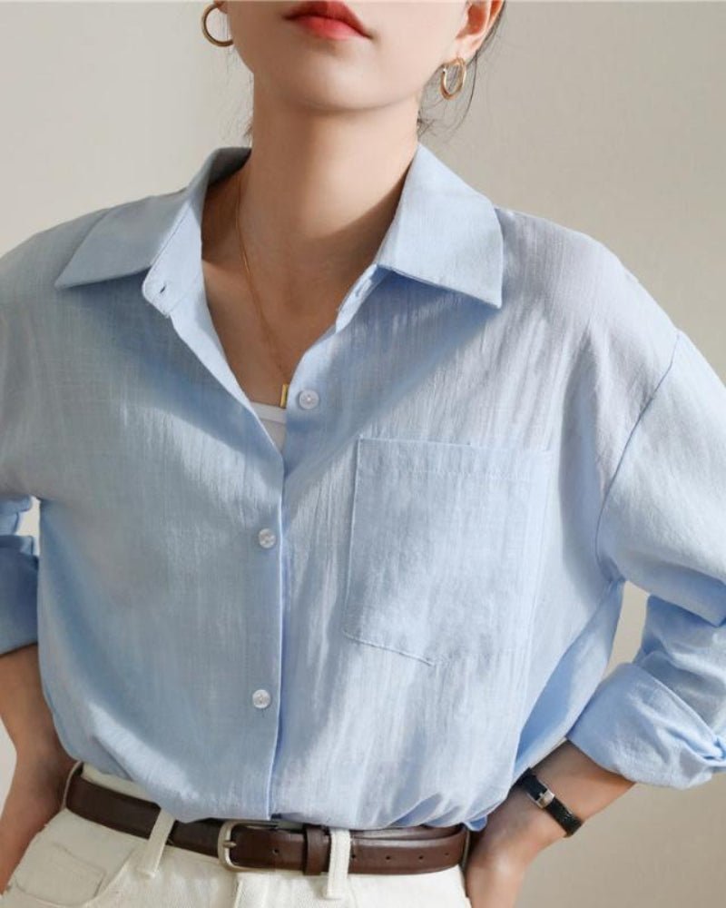 Estate Lady Linen Shirt - Belfaire & Co.