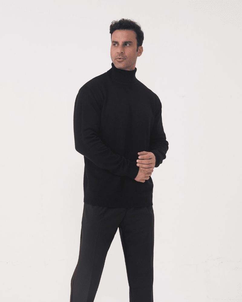 Gstaad Merino Wool Turtleneck - Belfaire & Co.